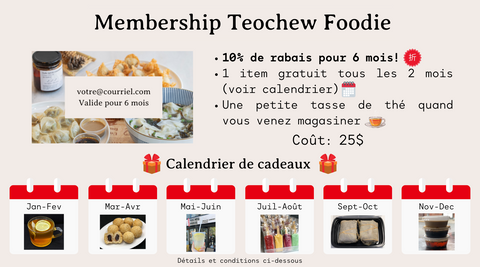 Save big with our all new Teochew Foodie Membership!
